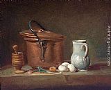 Still Life with Copper Pan and Pestle and Mortar